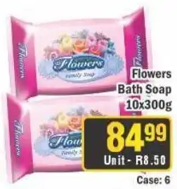 J&E Cash and Carry Flowers Bath Soap offer