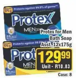 J&E Cash and Carry Protex for Men Bath Soap offer