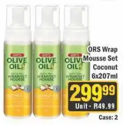 J&E Cash and Carry ORS Wrap Mousse Set Coconut offer