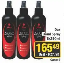 J&E Cash and Carry Dax Braid Spray offer
