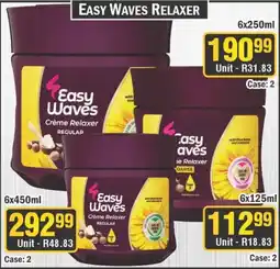 J&E Cash and Carry Easy Waves Relaxer offer