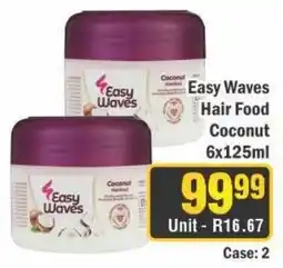 J&E Cash and Carry Easy Waves Hair Food Coconut offer