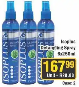 J&E Cash and Carry Isoplus Detangling Spray offer