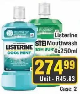 J&E Cash and Carry Listerine Mouthwash offer