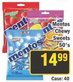 J&E Cash and Carry Mentos Chewy Sweets offer