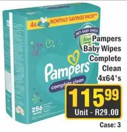 J&E Cash and Carry Pampers Baby Wipes Complete Clean offer