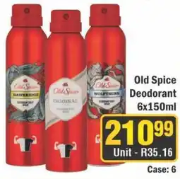 J&E Cash and Carry Old Spice Deodorant offer