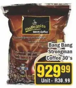 J&E Cash and Carry Bang Bang Strongman Coffee offer
