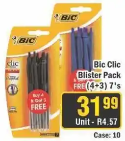 J&E Cash and Carry Bic Clic Blister Pack offer