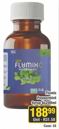 J&E Cash and Carry Flumix Peppermint Syrup offer