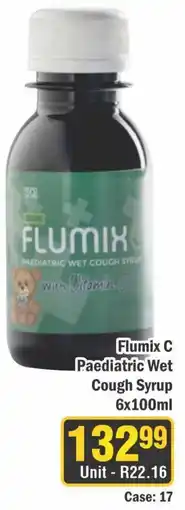 J&E Cash and Carry Flumix C Paediatric Wet Cough Syrup offer