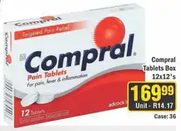 J&E Cash and Carry Compral Tablets Box offer