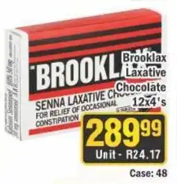 J&E Cash and Carry Brooklax Laxative Chocolate offer