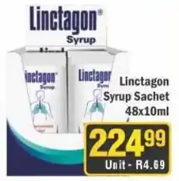 J&E Cash and Carry Linctagon Syrup Sachet offer