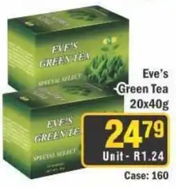 J&E Cash and Carry Eve's Green Tea offer
