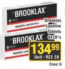 J&E Cash and Carry Brooklax Laxative Tablets offer