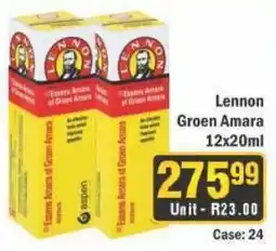 J&E Cash and Carry Lennon Groen Amara offer
