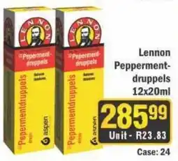 J&E Cash and Carry Lennon Pepermentdruppels offer