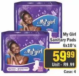 J&E Cash and Carry My Girl Sanitary Pads offer