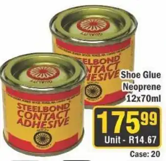 J&E Cash and Carry Shoe Glue Neoprene offer