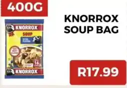 Saverite Knorrox soup bag offer
