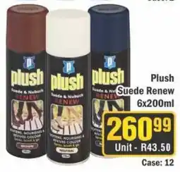 J&E Cash and Carry Plush Suede Renew offer