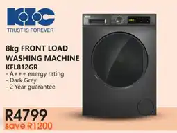 Tafelberg Furnishers KIC front load washing machine offer