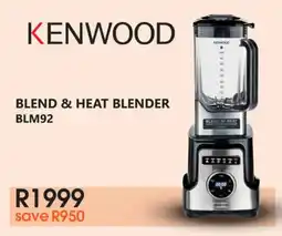 Tafelberg Furnishers Kenwood blend & heat blender offer