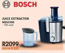 Tafelberg Furnishers Bosch juice extractor offer
