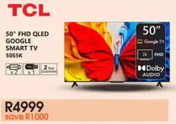 Tafelberg Furnishers TCL 50" FHD QLED Google Smart TV offer