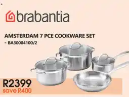 Tafelberg Furnishers Brabantia amsterdam cookware set offer