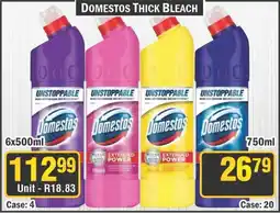 J&E Cash and Carry Domestos Thick Bleach offer