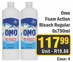 J&E Cash and Carry Omo Foam Action Bleach Regular offer
