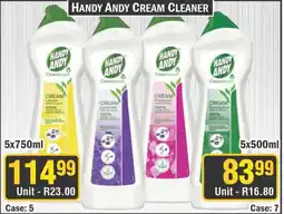 J&E Cash and Carry Handy andy cream cleaner offer