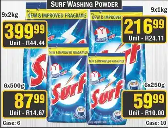 J&E Cash and Carry Surf washing powder offer