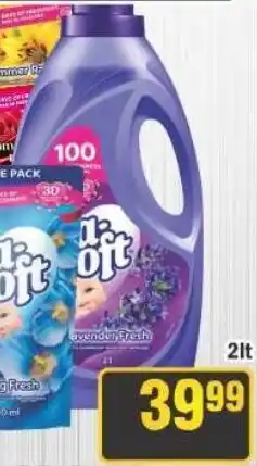 J&E Cash and Carry Sta-soft fabric softener offer
