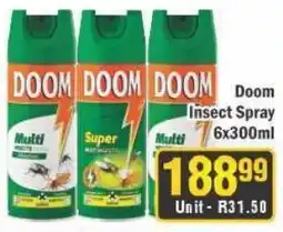 J&E Cash and Carry Doom Insect Spray offer