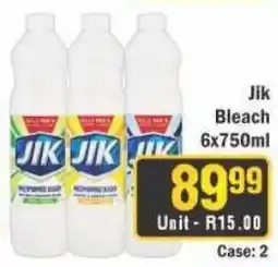 J&E Cash and Carry Jik Bleach offer