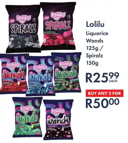 President Hyper Lolilu Liquorice Wands/ Spiralz offer
