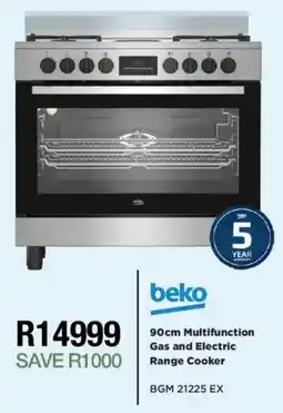 House & Home Beko Multifunction Gas and Electric Range Cooker offer