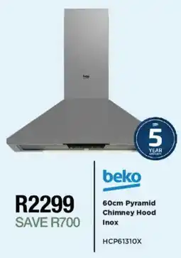 House & Home Beko Pyramid Chimney Hood Inox offer