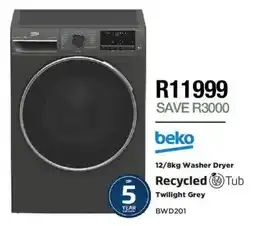 House & Home Beko Washer Dryer Twilight Grey offer