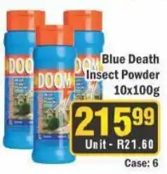 J&E Cash and Carry Blue Death Insect Powder offer