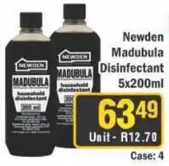 J&E Cash and Carry Newden Madubula Disinfectant offer