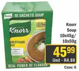 J&E Cash and Carry Knorr Soup offer