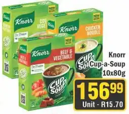 J&E Cash and Carry Knorr Cup-a-Soup offer
