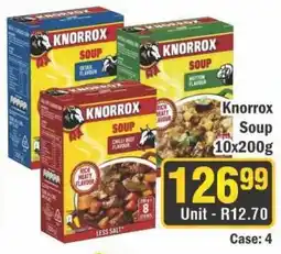 J&E Cash and Carry Knorrox Soup offer