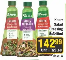 J&E Cash and Carry Knorr Salad Dressing offer