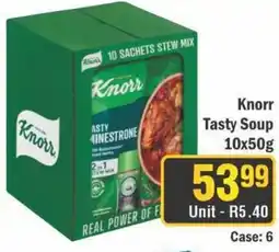 J&E Cash and Carry Knorr Tasty Soup offer