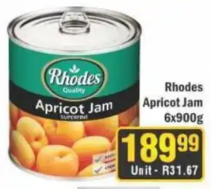 J&E Cash and Carry Rhodes Apricot Jam offer